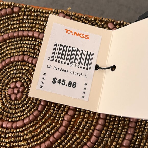 Lucy's Batik Beaded Clutch/Wallet | One of a Kind, Custom | Handmade! | BNWT 🎁 - Picture 9 of 9